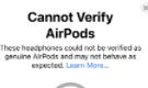Apple announces iOS 16 will detect counterfeit AirPods, iPhone pop-ups already appear (with live video test)